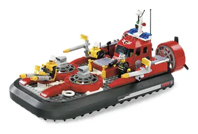 LEGO City 7944 Fire Hovercraft set, image 2