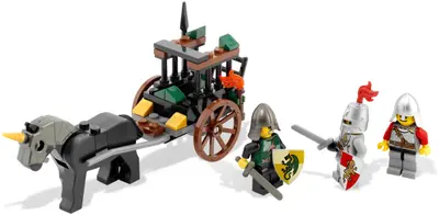 LEGO Castle 7949 Prison Carriage Rescue set