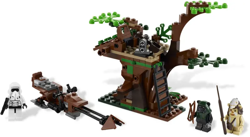 LEGO Star Wars 7956 Ewok Attack set