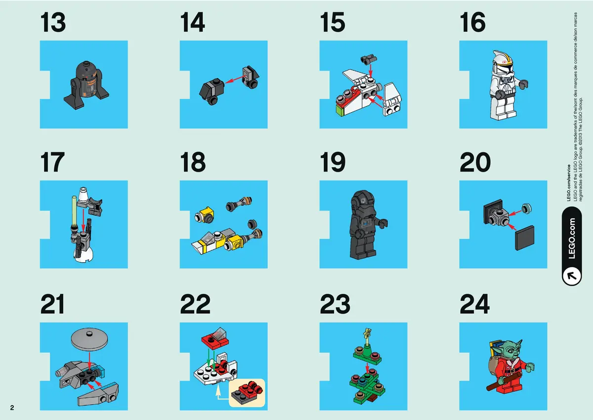LEGO Star Wars 7958 LEGO Star Wars Advent Calendar set, image 3