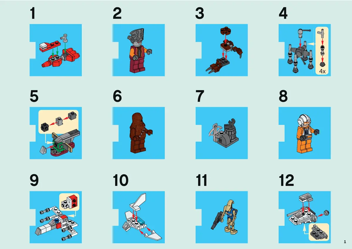 LEGO Star Wars 7958 LEGO Star Wars Advent Calendar set, image 2