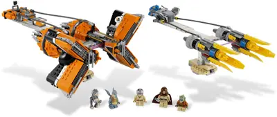 LEGO Star Wars 7962 Anakin Skywalker and Sebulba's Podracers set
