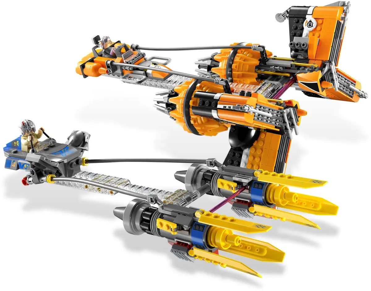 LEGO Star Wars 7962 Anakin Skywalker and Sebulba's Podracers set, image 14