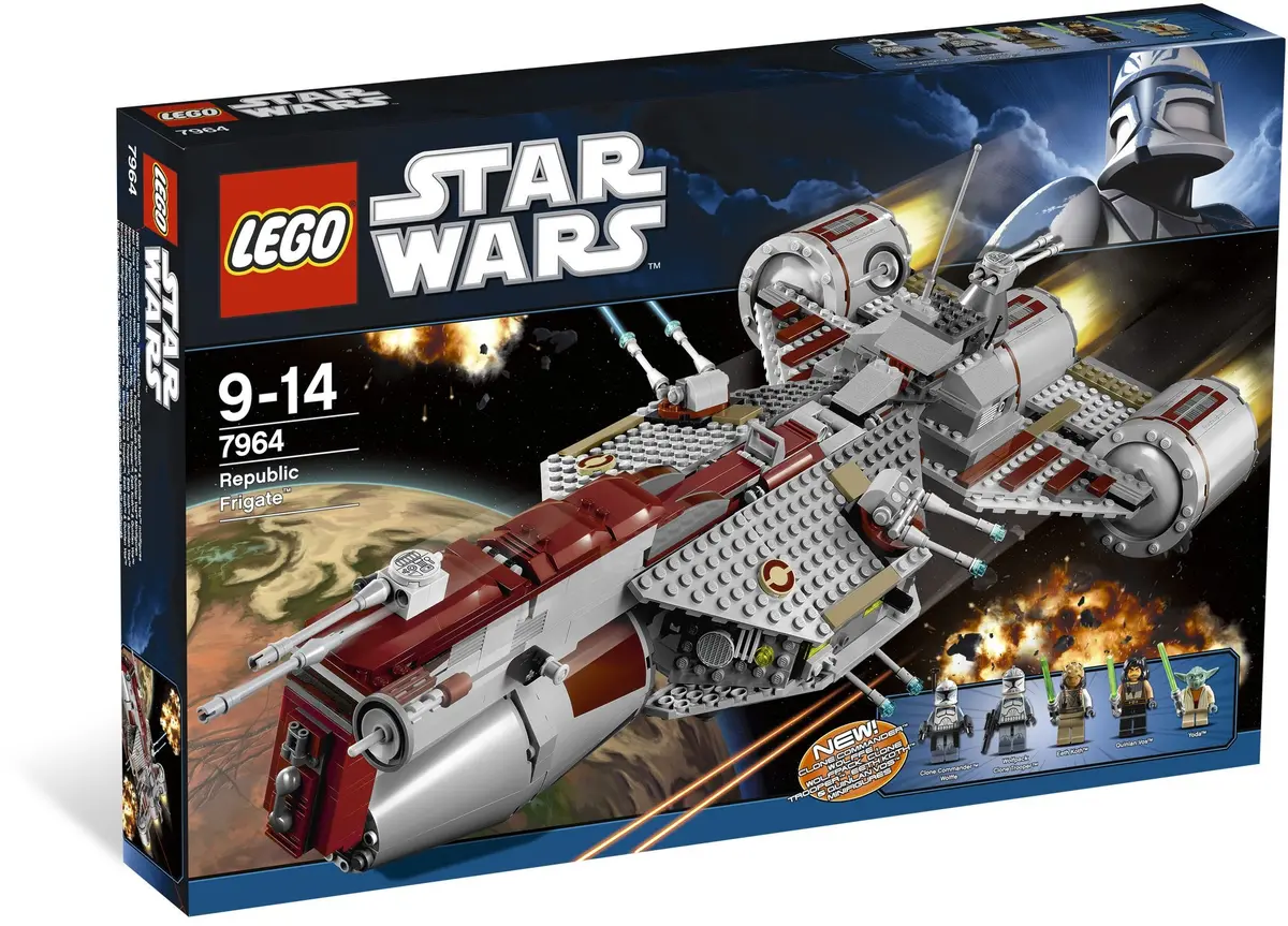 LEGO Star Wars 7964 Republic Frigate set, image 10