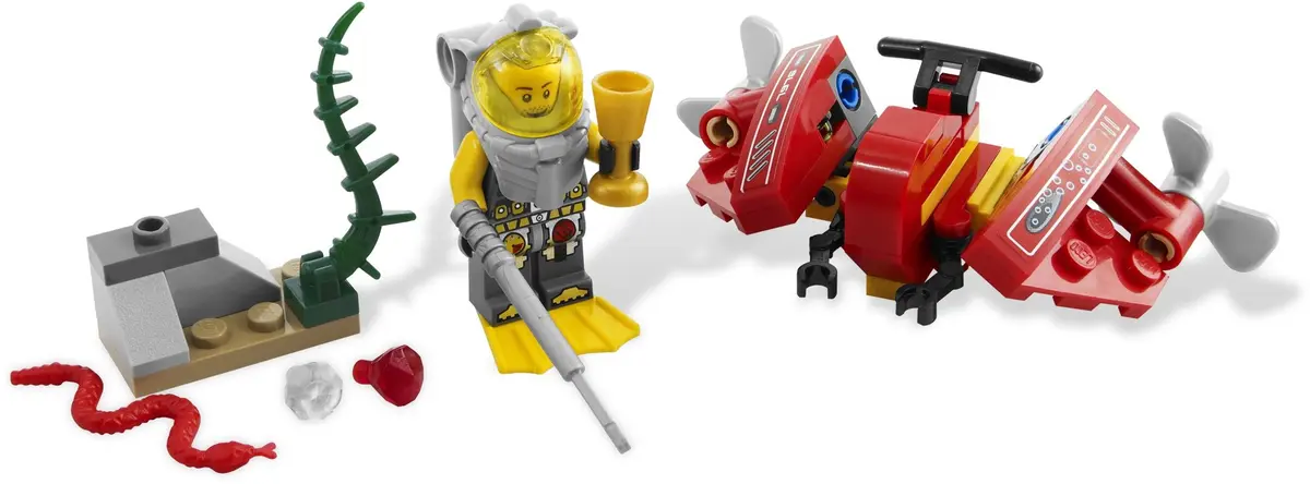 LEGO Atlantis 7976 Ocean Speeder set