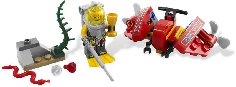 LEGO Atlantis 7976 Ocean Speeder set