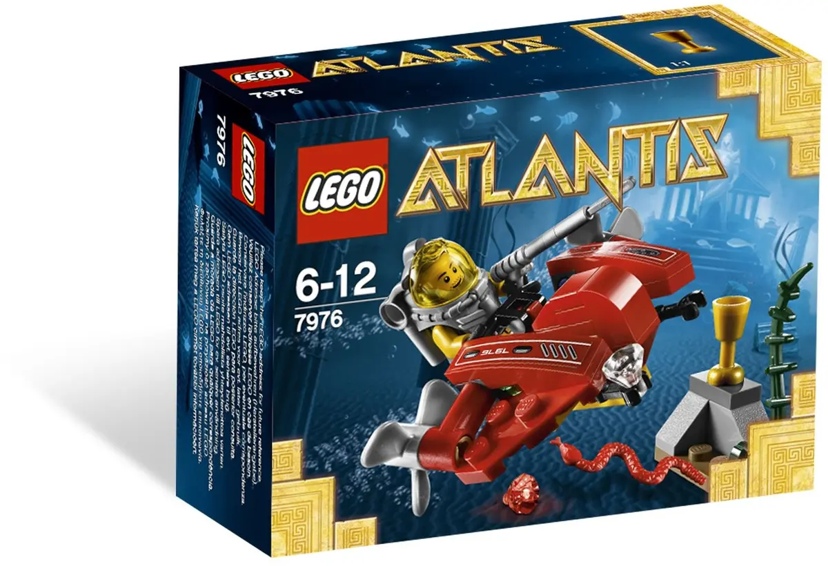 LEGO Atlantis 7976 Ocean Speeder set, image 8