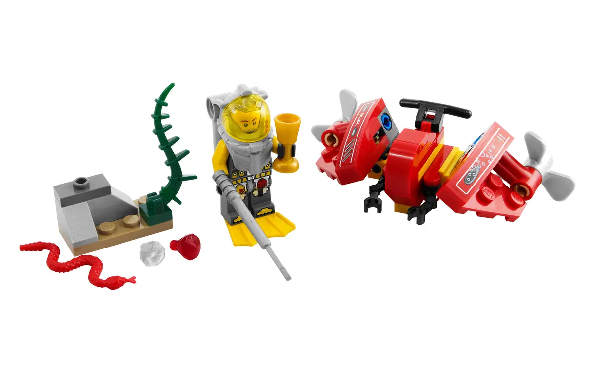 LEGO Atlantis 7976 Ocean Speeder set, image 3