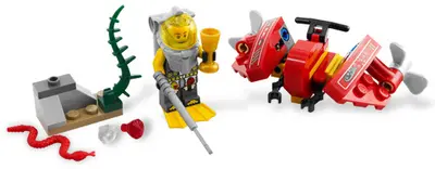 LEGO Atlantis 7976 Ocean Speeder set, image 2