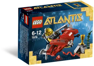 LEGO Atlantis 7976 Ocean Speeder set, image 4