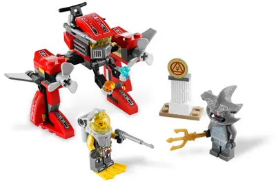 LEGO Atlantis 7977 Seabed Strider set, image 2