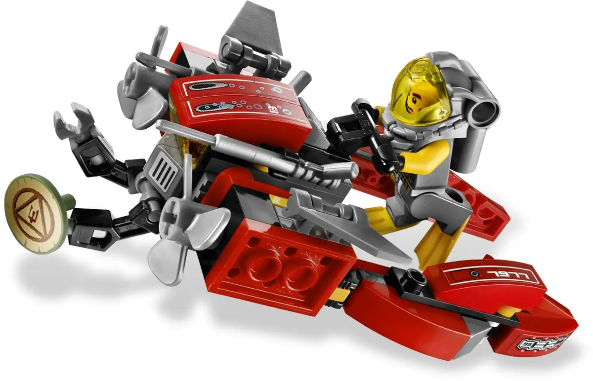 LEGO Atlantis 7977 Seabed Strider set, image 10