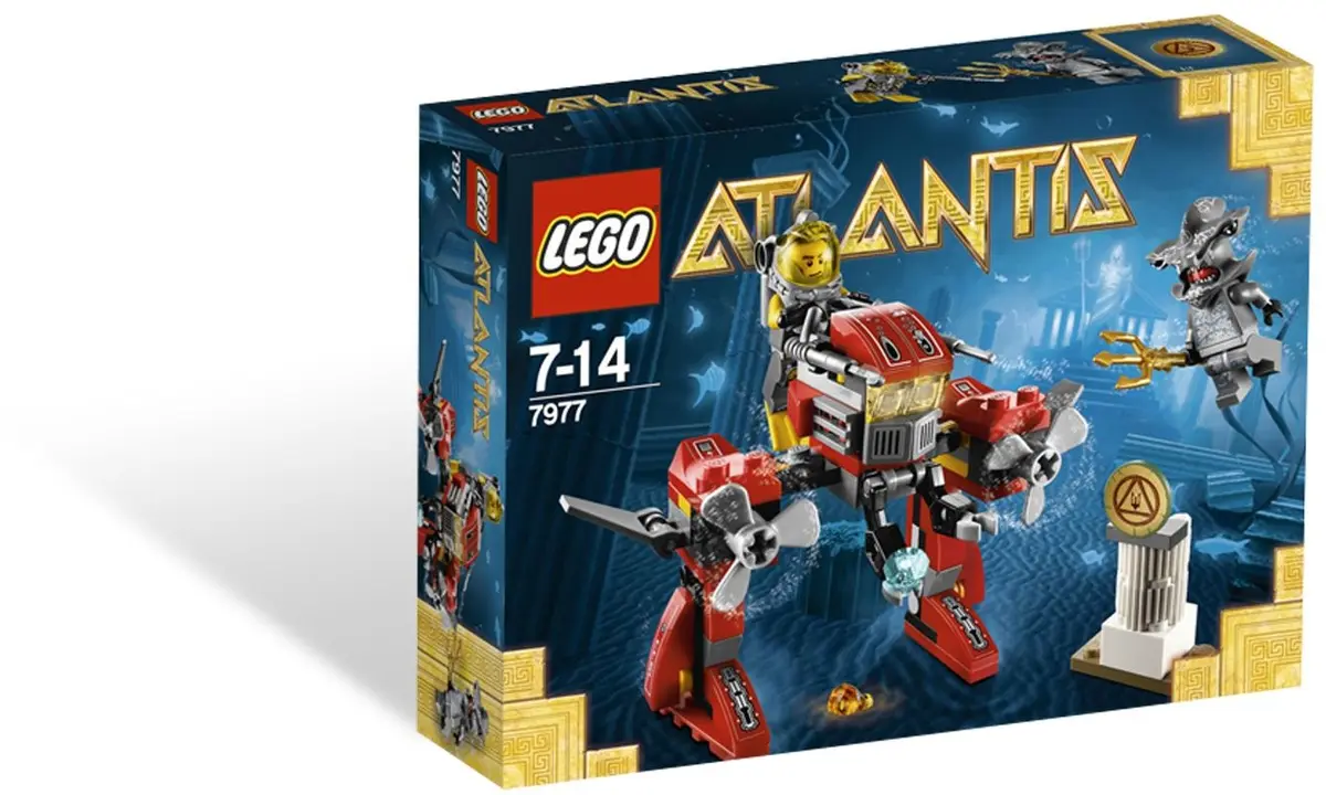 LEGO Atlantis 7977 Seabed Strider set, image 8
