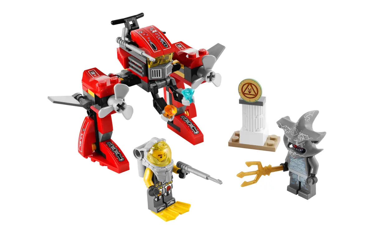 LEGO Atlantis 7977 Seabed Strider set, image 3