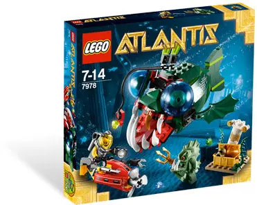 LEGO Atlantis 7978 Angler Attack set, image 4