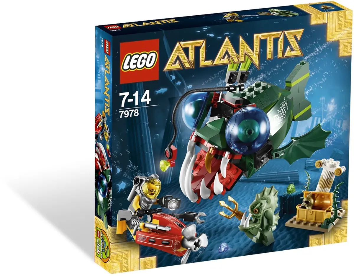 LEGO Atlantis 7978 Angler Attack set, image 8