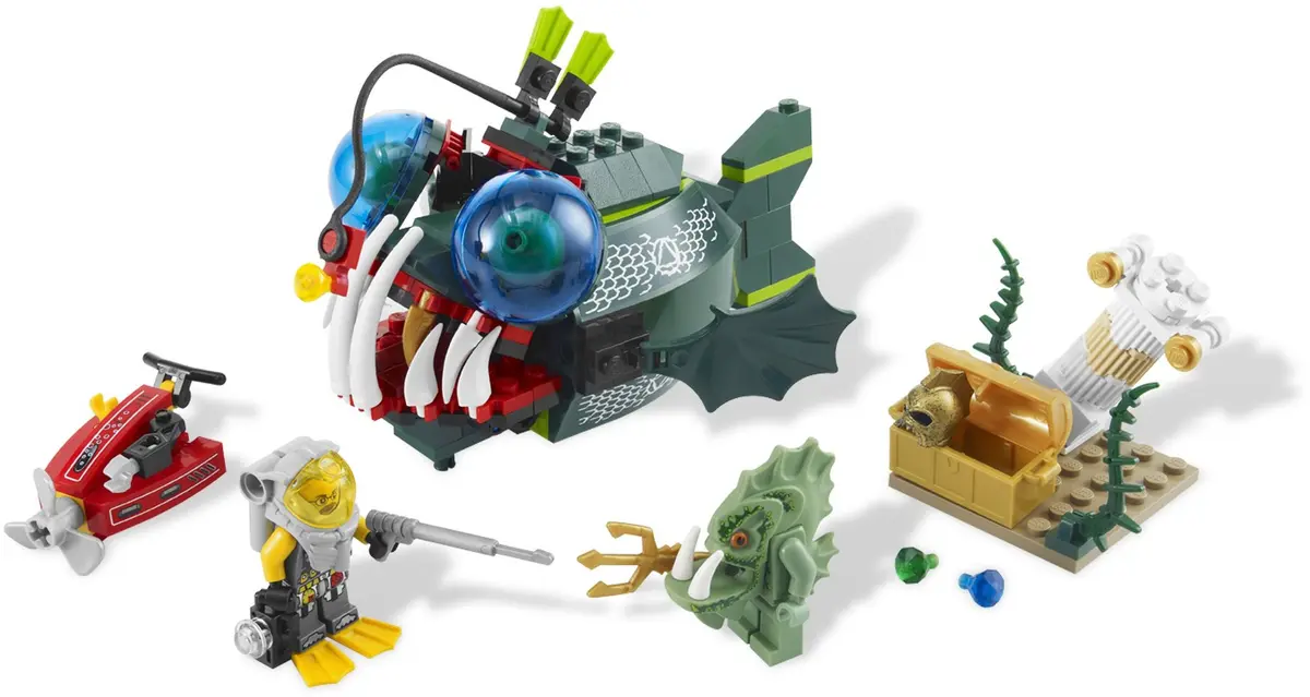 LEGO Atlantis 7978 Angler Attack set