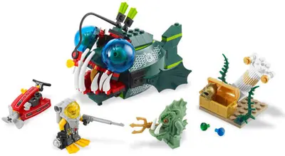 LEGO Atlantis 7978 Angler Attack set, image 2