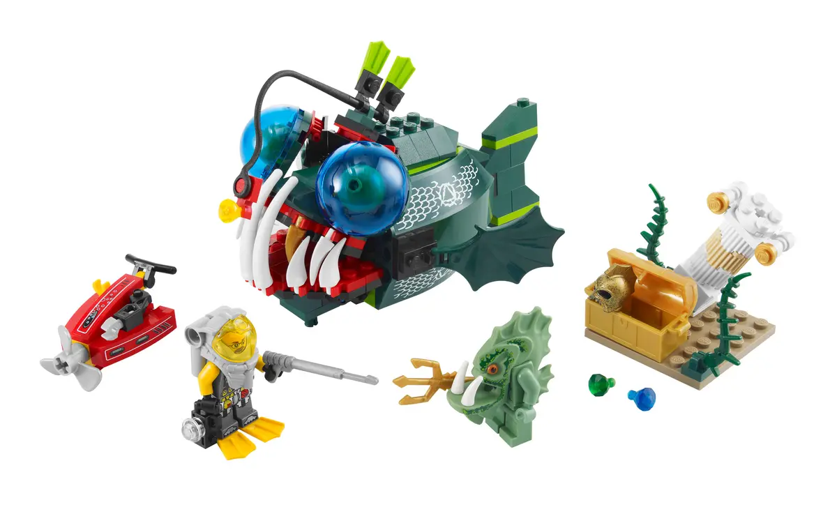 LEGO Atlantis 7978 Angler Attack set, image 3