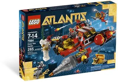 LEGO Atlantis 7984 Deep Sea Raider set, image 4
