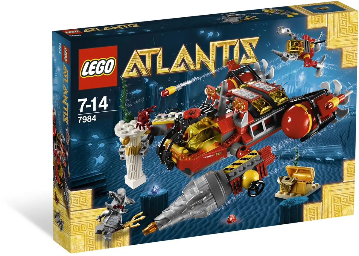 LEGO Atlantis 7984 Deep Sea Raider set, image 10