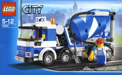 LEGO City 7990 Cement Mixer set