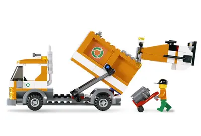 LEGO City 7991 Recycle Truck set, image 4