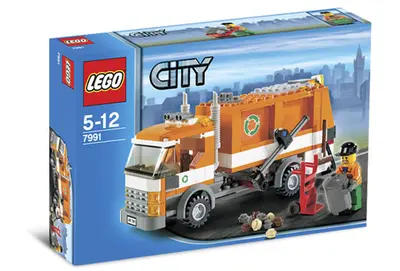 LEGO City 7991 Recycle Truck set, image 3
