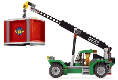 LEGO City 7992 Container Stacker set, image 4