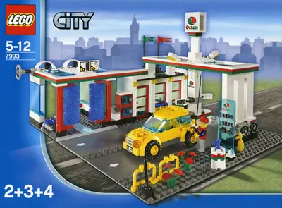LEGO City 7993 Service Station set