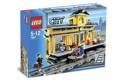 LEGO City 7997 Train Station set, image 3