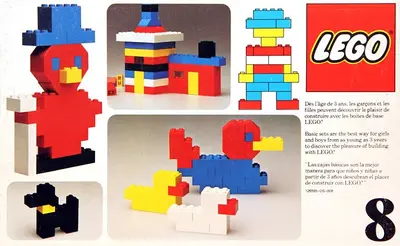 LEGO Basic 8 Basic Building Set, 3+ set
