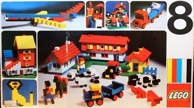 LEGO Universal Building Set 8 Basic Set #8 set