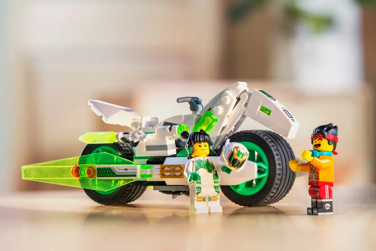 LEGO Monkie Kid 80006 White Dragon Horse Bike set, image 25