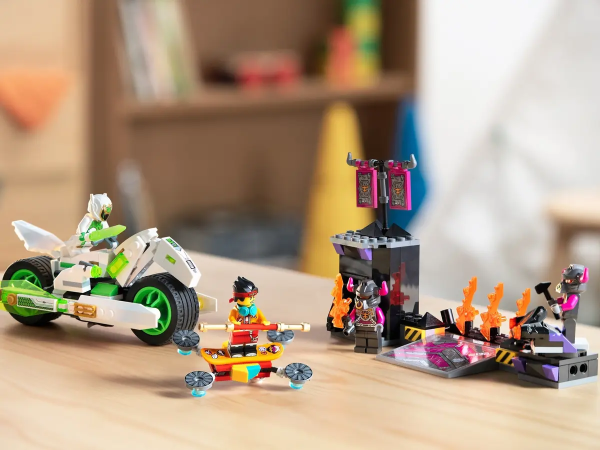 LEGO Monkie Kid 80006 White Dragon Horse Bike set, image 14