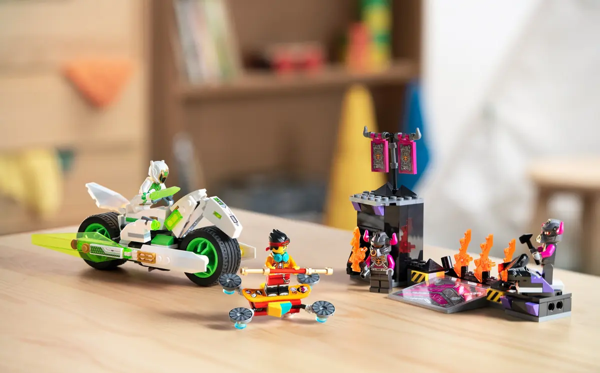 LEGO Monkie Kid 80006 White Dragon Horse Bike set, image 24