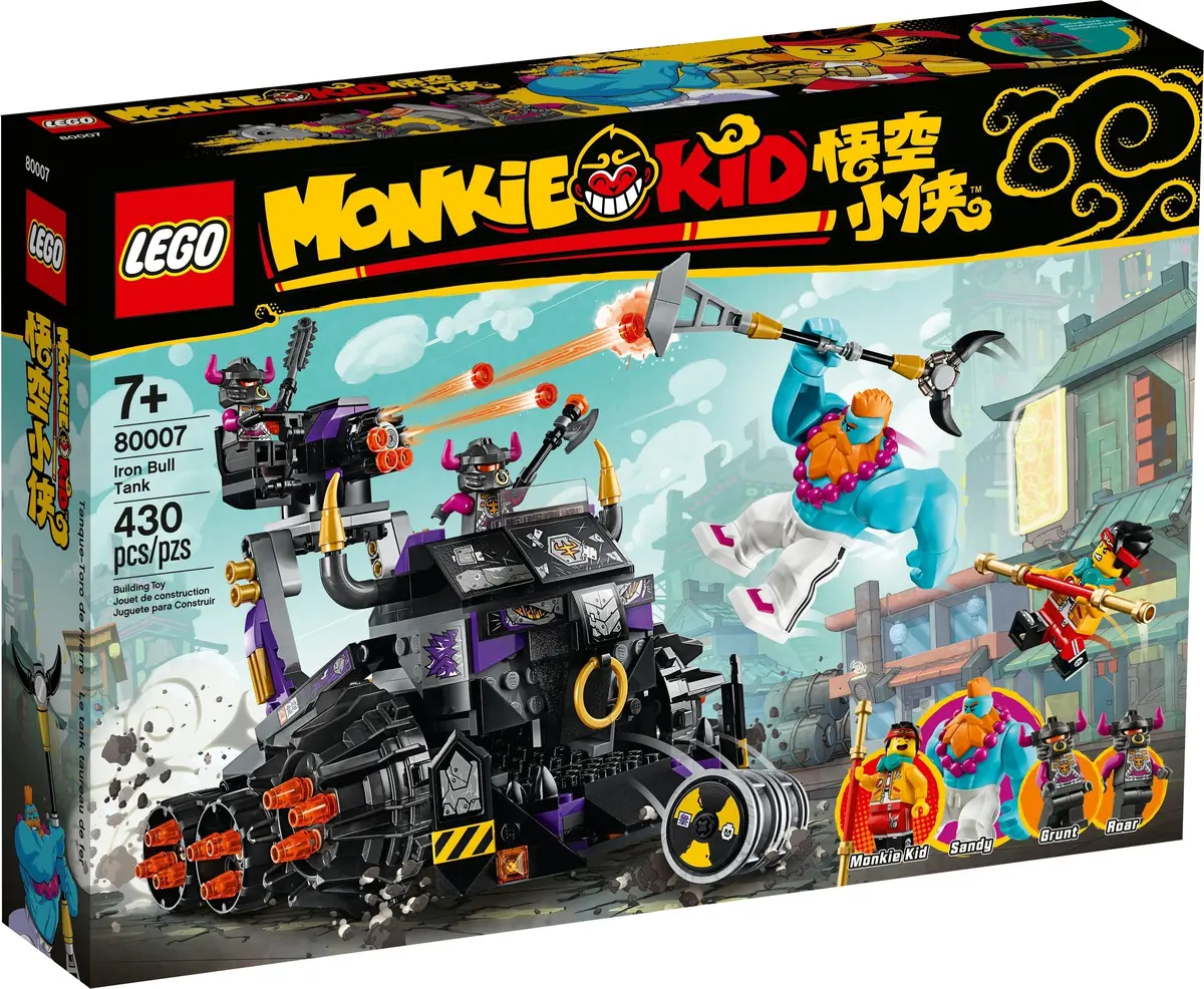 LEGO Monkie Kid 80007 Iron Bull Tank set, image 3
