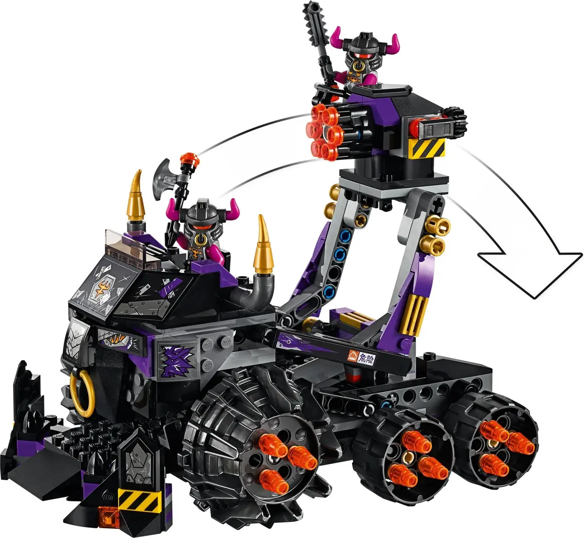 LEGO Monkie Kid 80007 Iron Bull Tank set, image 6