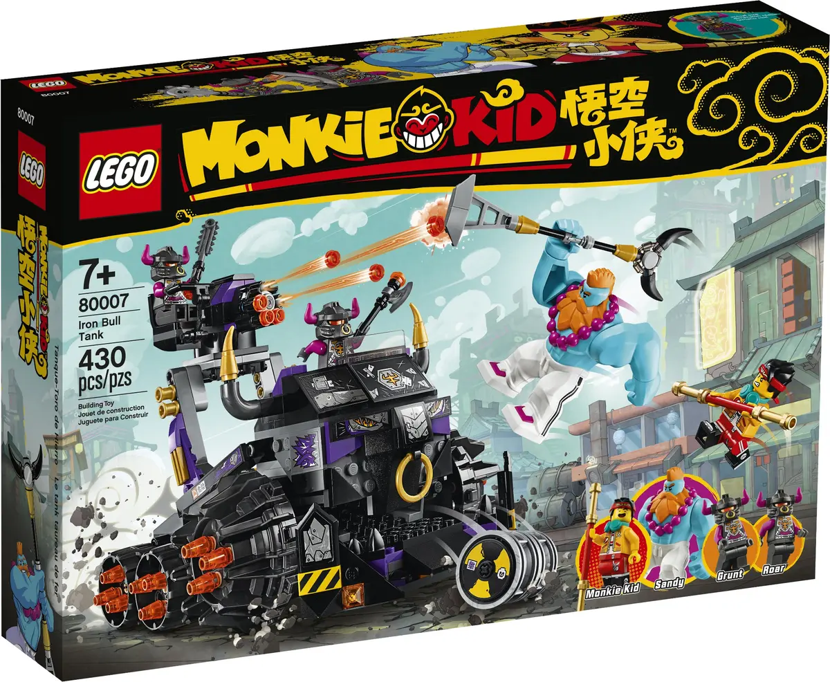 LEGO Monkie Kid 80007 Iron Bull Tank set, image 14
