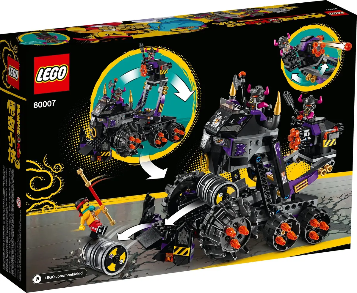 LEGO Monkie Kid 80007 Iron Bull Tank set, image 8