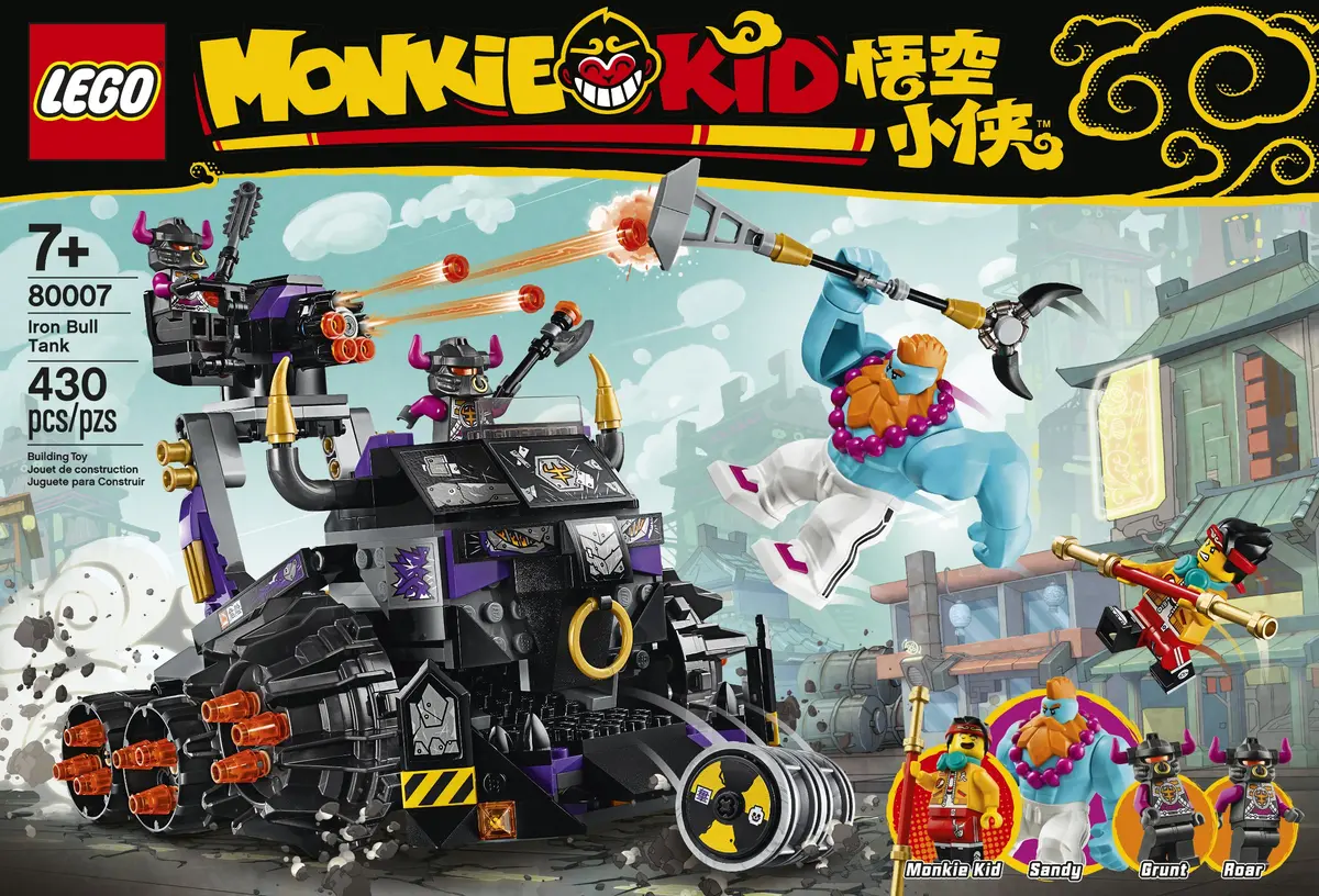 LEGO Monkie Kid 80007 Iron Bull Tank set, image 15