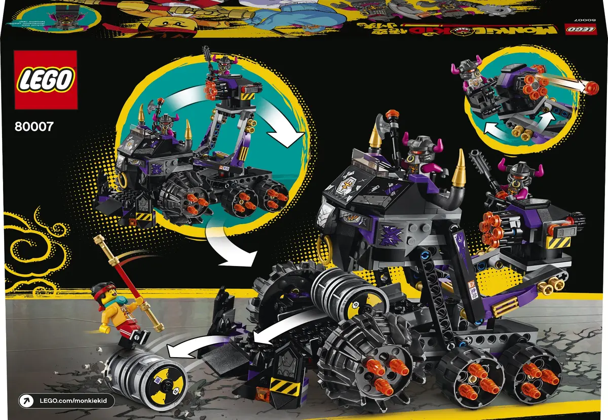 LEGO Monkie Kid 80007 Iron Bull Tank set, image 16