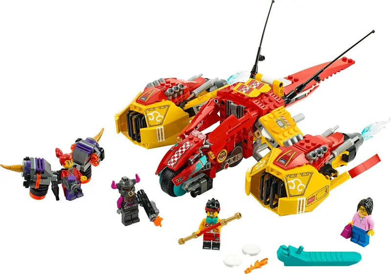 LEGO Monkie Kid 80008 Monkie Kid's Cloud Jet set