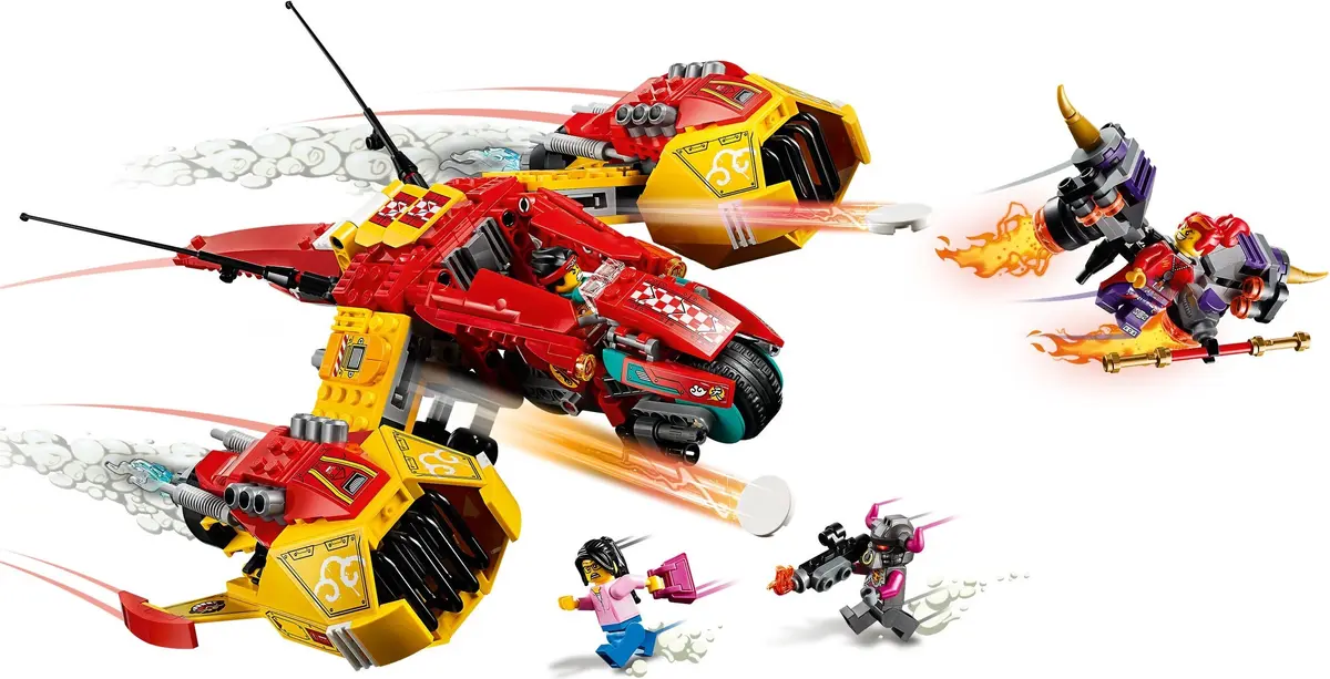 LEGO Monkie Kid 80008 Monkie Kid's Cloud Jet set, image 8