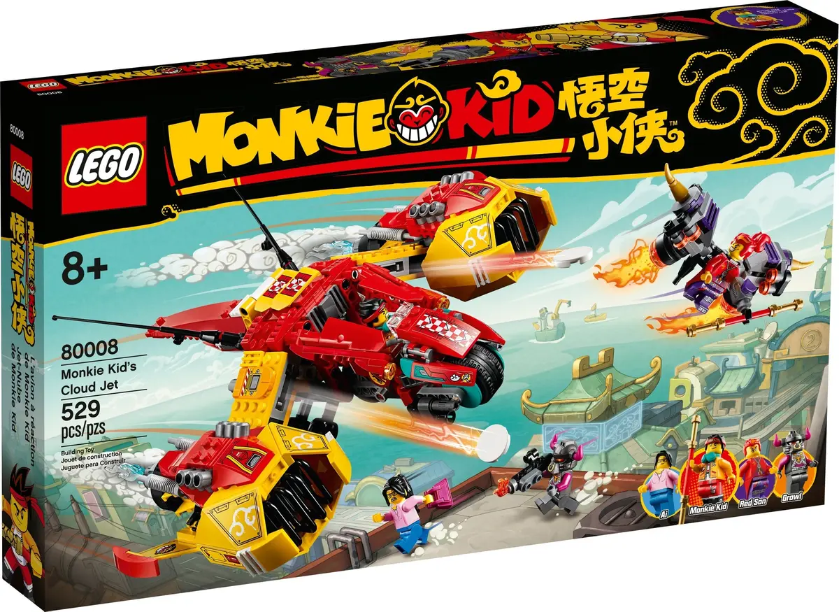 LEGO Monkie Kid 80008 Monkie Kid's Cloud Jet set, image 2
