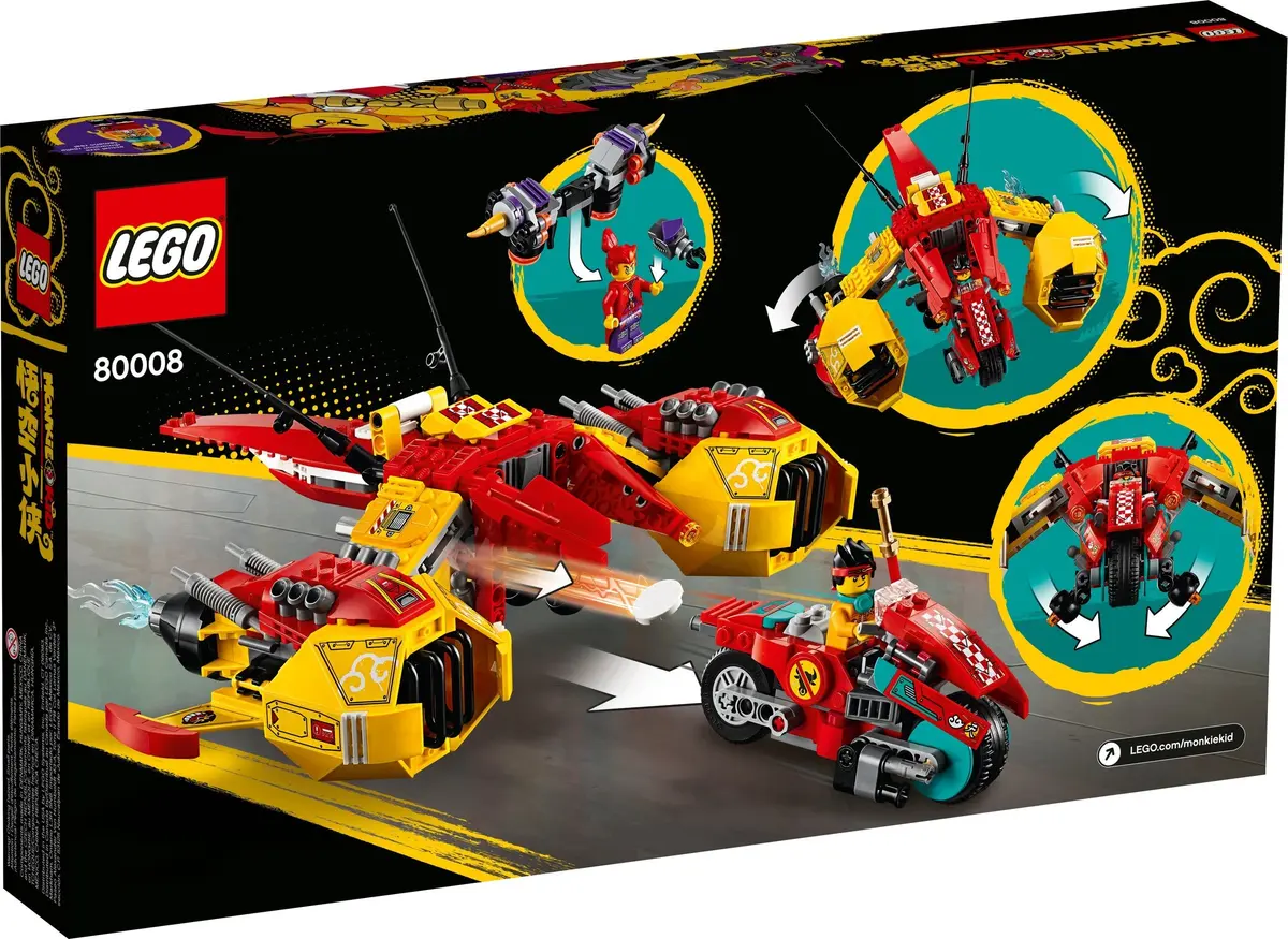 LEGO Monkie Kid 80008 Monkie Kid's Cloud Jet set, image 12