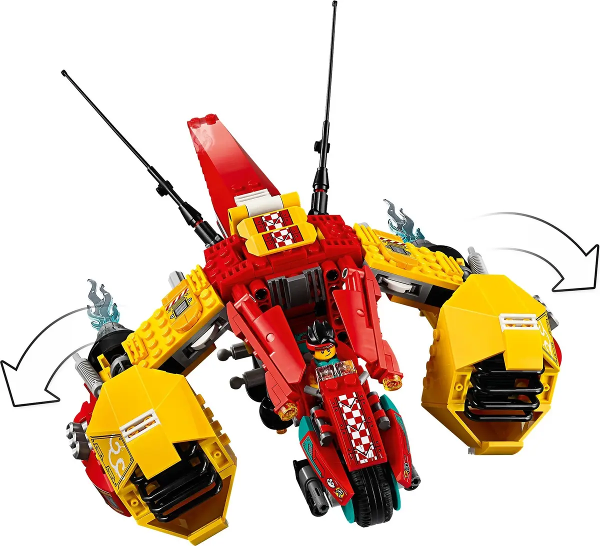 LEGO Monkie Kid 80008 Monkie Kid's Cloud Jet set, image 10