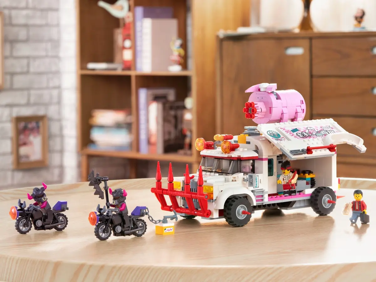 LEGO Monkie Kid 80009 Pigsy's Food Truck set, image 9