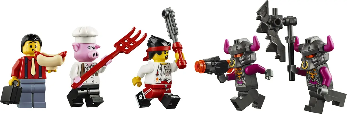 LEGO Monkie Kid 80009 Pigsy's Food Truck set, image 30