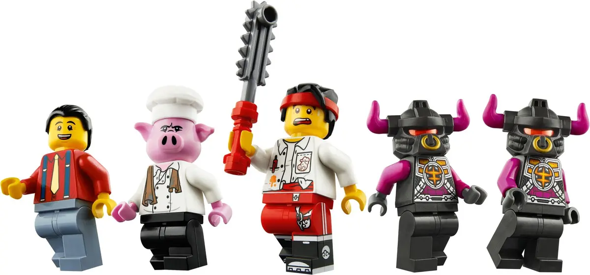 LEGO Monkie Kid 80009 Pigsy's Food Truck set, image 10